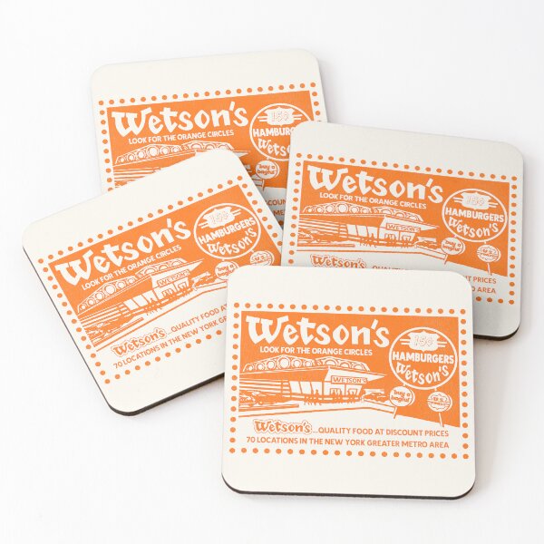 Item preview, Retro Wetson's Fast Food Hamburger Restaurant New York Metro designed and sold by ourkid.
