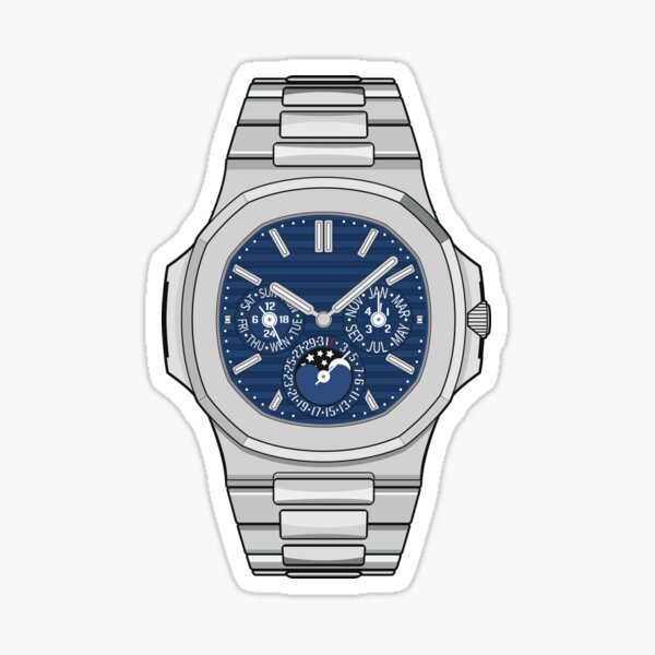 Item preview, Nautilus Moonphase Wristwatch designed and sold by HSDESIGNS  SHOP.