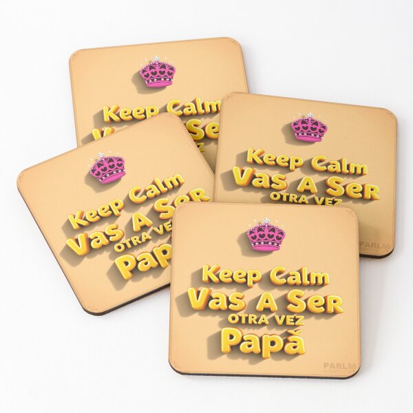 Item preview, Keep Calm Vas A Ser Otra Vez Papá designed and sold by casamomo.