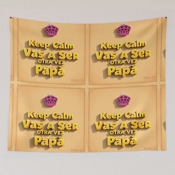 Item preview, Keep Calm Vas A Ser Otra Vez Papá  designed and sold by casamomo.