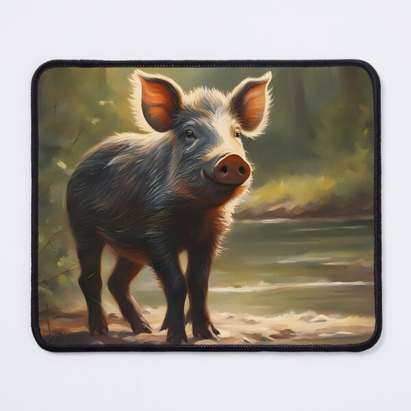 Item preview, Happy Wildhog by Creek designed and sold by CalmnessbyChoice.