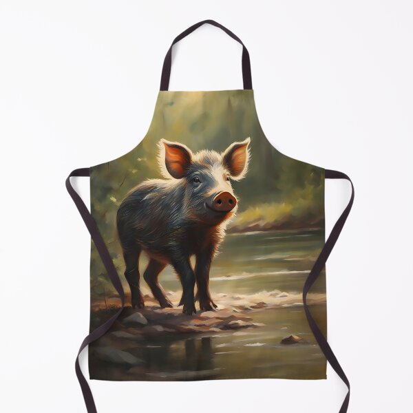 Item preview, Happy Wildhog by Creek designed and sold by CalmnessbyChoice.