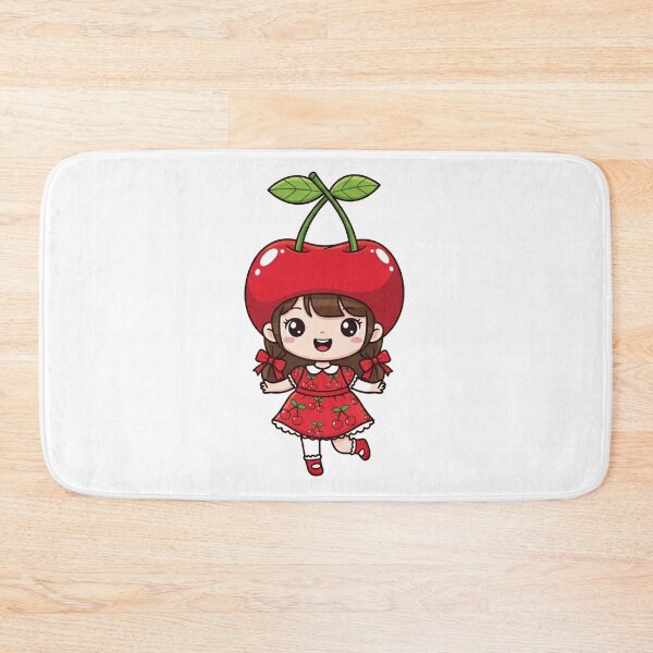 Item preview, RedCherry – Stylish Cherry Girl Cartoon with a Bold Twist designed and sold by mostafa gebril ⭐⭐⭐⭐⭐.