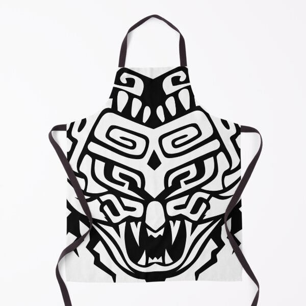 Item preview, Aztec mask monster totem designed and sold by Achille3777.