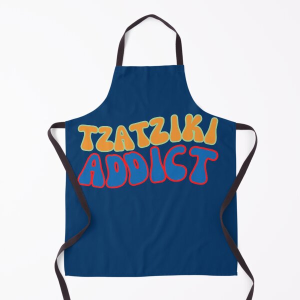 Item preview, Tzatziki Addict – Funny Greek Food Lover Design in Orange designed and sold by Olive&Om.