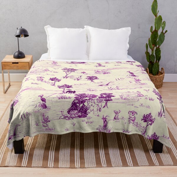 Item preview, purple cryptid toile designed and sold by kobyakov.
