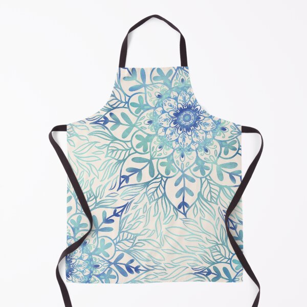 Item preview, Tranquility teal mandala designed and sold by Rosebudstudio Halsey.