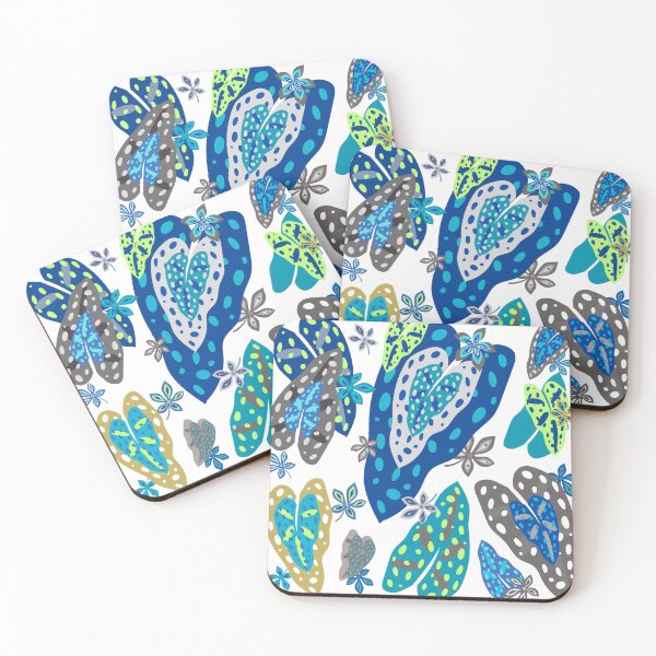 Item preview, heart shaped leaves scattered here and there designed and sold by Naureen-w-a.