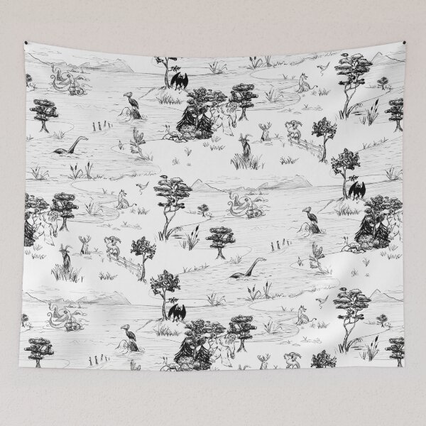 Item preview, cryptid toile designed and sold by kobyakov.
