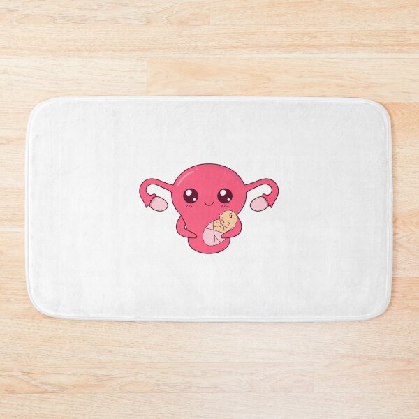 Item preview, Mama Cuterus – Cute Uterus Holding a Sleeping Baby designed and sold by Balasan.