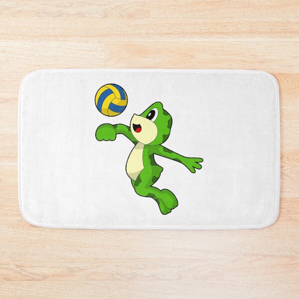 Item preview, Frog Volleyball player Volleyball designed and sold by Snabdesign84.
