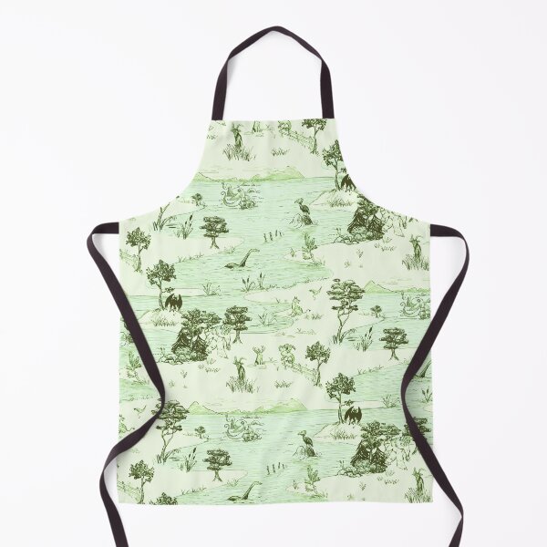 Item preview, green cryptid toile designed and sold by kobyakov.