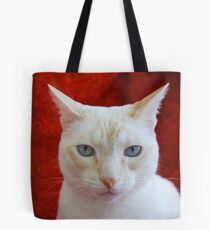 Oscar on Red Tote Bag