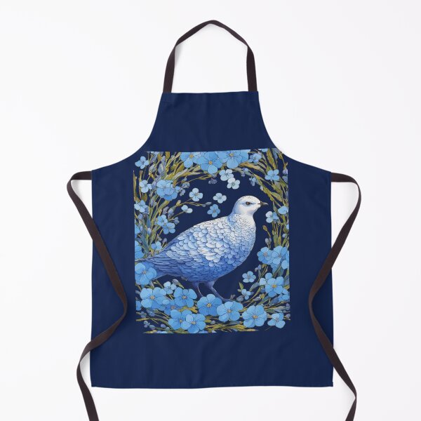 Item preview, Willow Ptarmigan And Forget-Me-Nots designed and sold by taiche.