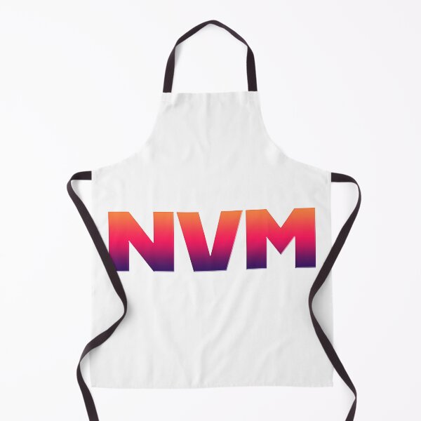 Item preview, NVM - Nevermind in Sunset Gradient designed and sold by Memes N Lore .
