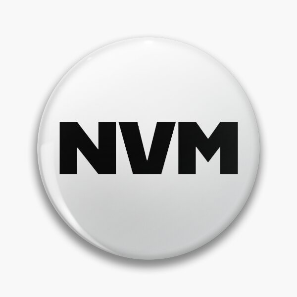 Item preview, NVM - Nevermind in Big Bold Minimal designed and sold by Memes N Lore .