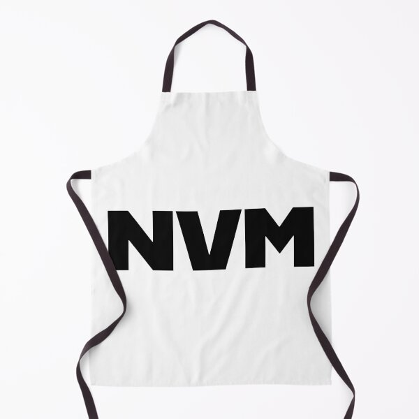 Item preview, NVM - Nevermind in Big Bold Minimal designed and sold by Memes N Lore .
