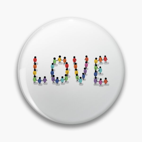 Item preview, Rainbow chain of Love designed and sold by OddDuckCreation.