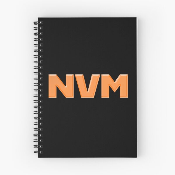 Item preview, NVM - Nevermind in Orange designed and sold by Memes N Lore .