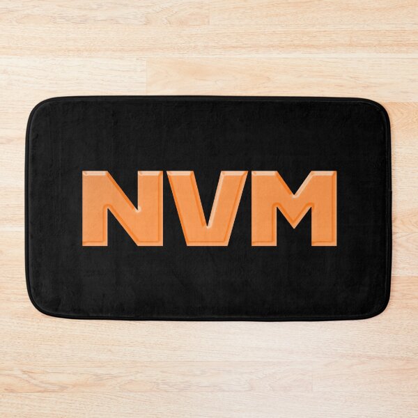 Item preview, NVM - Nevermind in Orange designed and sold by Memes N Lore .