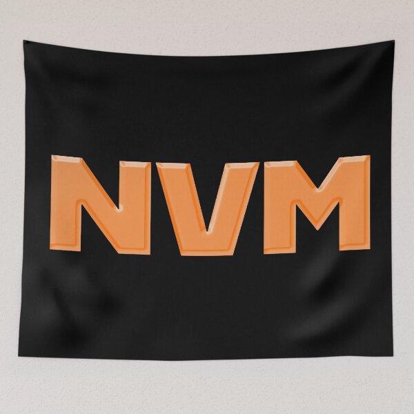 Item preview, NVM - Nevermind in Orange designed and sold by Memes N Lore .