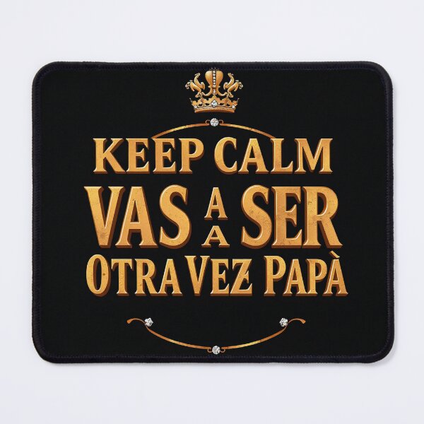 Artikelvorschau, Bleib ruhig, Vas A Ser Otra Vez Papá entworfen und verkauft von casamomo.