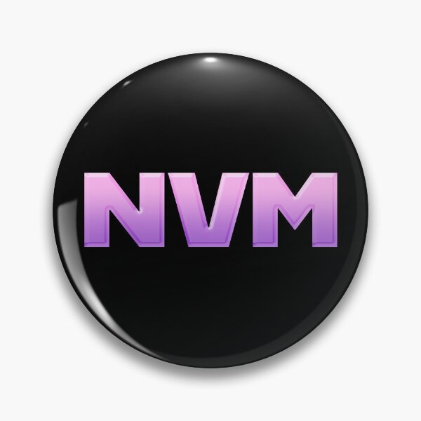 Item preview, NVM - Nevermind in Pink and Violet designed and sold by Memes N Lore .