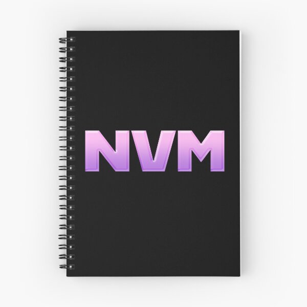 Item preview, NVM - Nevermind in Pink and Violet designed and sold by Memes N Lore .