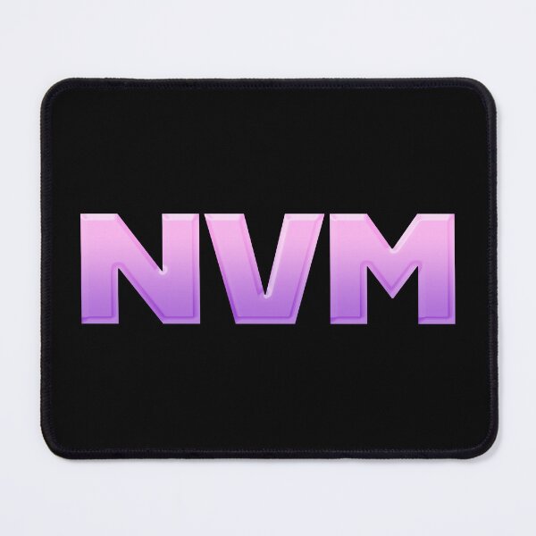 Item preview, NVM - Nevermind in Pink and Violet designed and sold by Memes N Lore .
