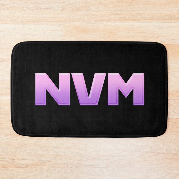 Item preview, NVM - Nevermind in Pink and Violet designed and sold by Memes N Lore .
