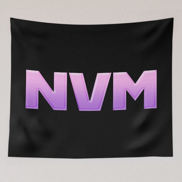 Item preview, NVM - Nevermind in Pink and Violet designed and sold by Memes N Lore .
