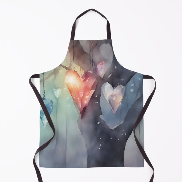 Item preview, Glowing Glass Hearts designed and sold by CalmnessbyChoice.