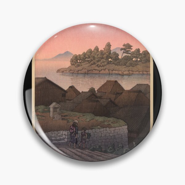 Item preview, Amakusa Honryo by Hasui Kawase | Japanese Coastal Poster | Ukiyo-e Wall Art | Japandi Nature Decor designed and sold by artofuniverse.