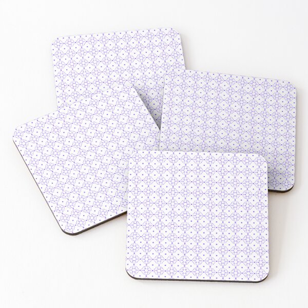 Item preview, Purple Geometric Dotted Print – Minimal Modern Design designed and sold by 75artstreet.