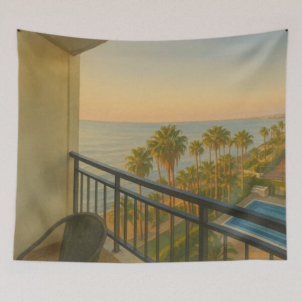 Item preview, Morning Stillness - Mersin, Turkey designed and sold by PixelPastoral.