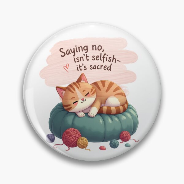 Item preview, Saying No Isn’t Selfish — It’s Sacred | Empowerment Quote Design designed and sold by KansydMerch.
