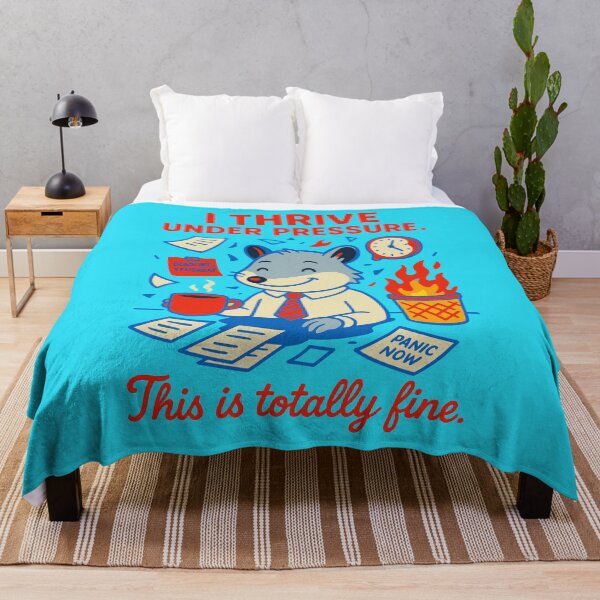Item preview, It's fine. Everything's fine! designed and sold by Rue Market.