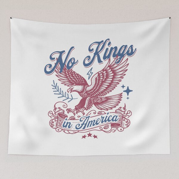 Item preview, No Kings No Dictators in the USA Political Protest Art designed and sold by darkskydelights.