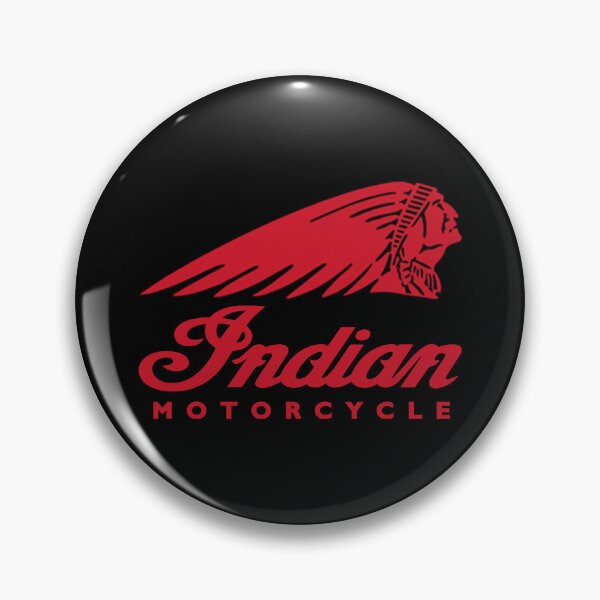 Item preview, red indian big motorcycle designed and sold by jenkishconnor.