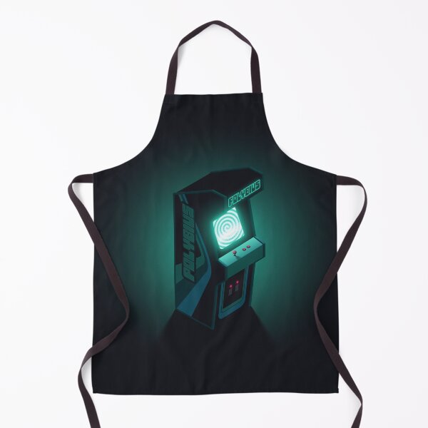 Item preview, Polybius Arcade Game Machine Cabinet Isometric Dark Aqua designed and sold by VoodooCircus.