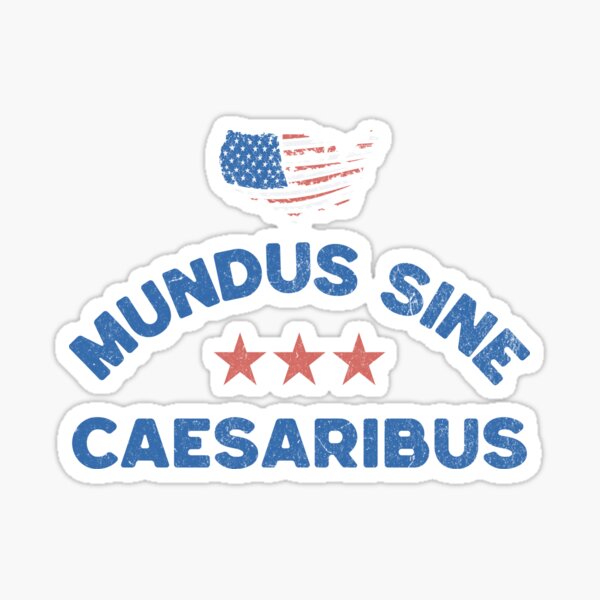 Artikel-Vorschau von Mundus Sine Caesaribus Keine Könige, keine Diktatoren in den USA. Politische Protestkunst mit amerikanischer Flagge, designt und verkauft von darkskydelights.