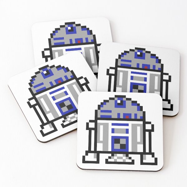 Item preview, Pixelated R2D2 designed and sold by xcmoli.