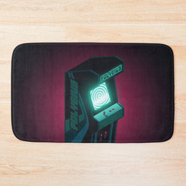 Item preview, Polybius Arcade Game Machine Cabinet Isometric Dark Red designed and sold by VoodooCircus.