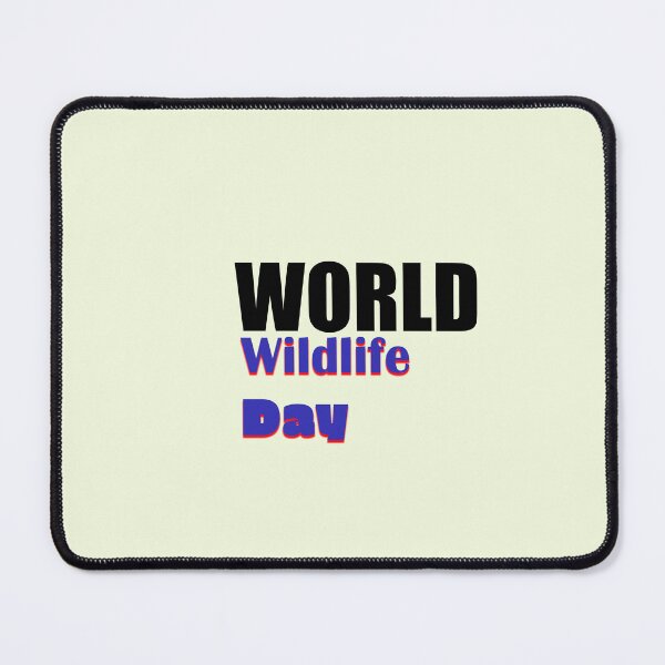 Item preview, Protecting Our Planet: Celebrating World Wildlife Day designed and sold by annenambiro.