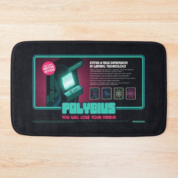 Item preview, Polybius Arcade Game Ad Dark designed and sold by VoodooCircus.