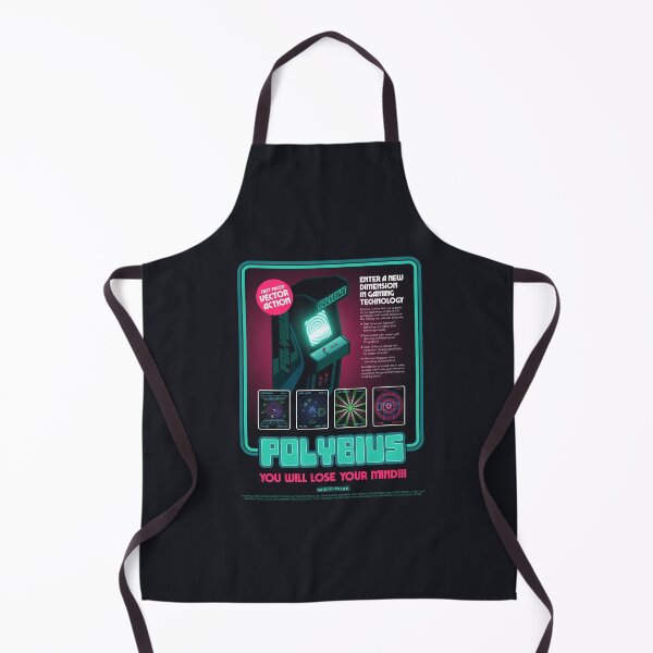 Item preview, Polybius Arcade Game Ad Dark designed and sold by VoodooCircus.