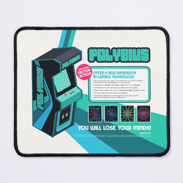 Item preview, Polybius Arcade Game Ad Light designed and sold by VoodooCircus.