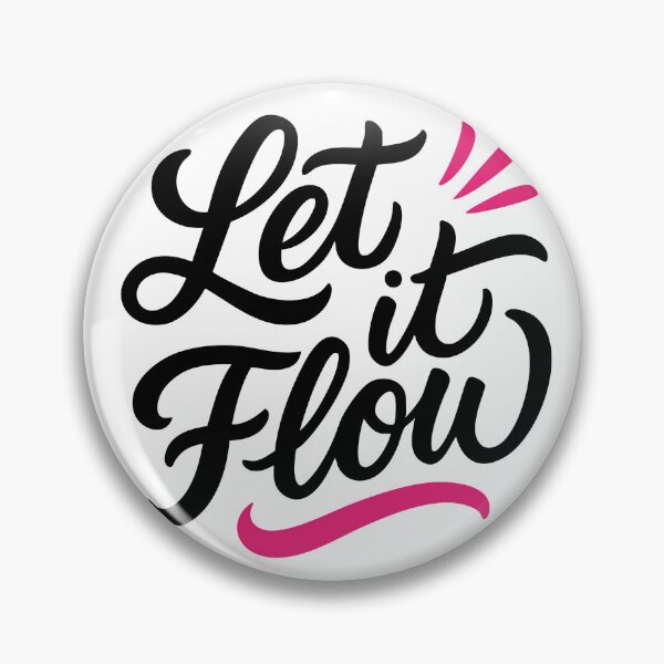Item preview, Let It Flow designed and sold by GinColorist.