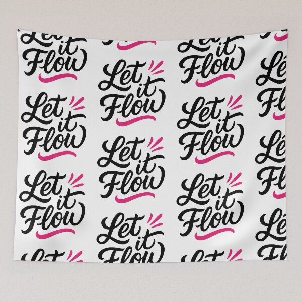 Item preview, Let It Flow designed and sold by GinColorist.