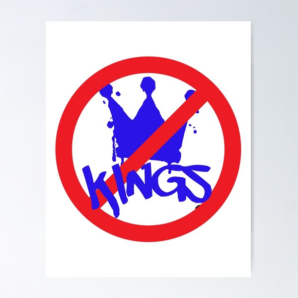Item preview, No Kings in the USA Graffiti Political Protest Art designed and sold by darkskydelights.